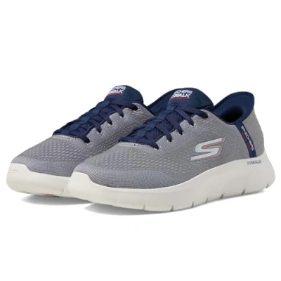 Afbeelding van Skechers Heren Go Walk Flex Nieuwe Wereld, Grijs/marine, 44.5 EU
