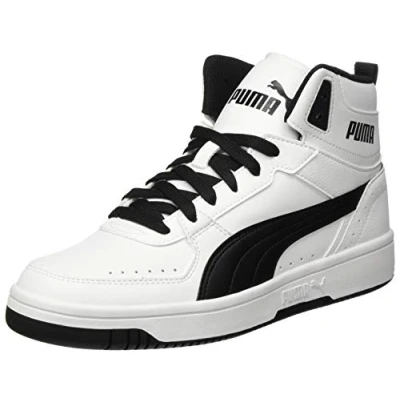 Afbeelding van Puma Unisex Rebound JOY Sneakers, White Black, 37.5 EU