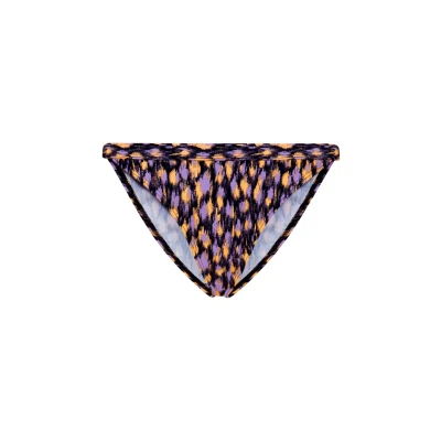 Afbeelding van LSCN by LASCANA Bikinibroek &#039;Lavista&#039; lila / oranje zwart