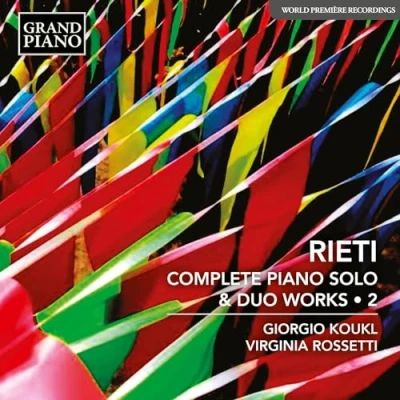 Afbeelding van Giorgio Koukl &amp; Virginia Rossetti Rieti: Complete Piano Solo Duo Works . 2 (CD)