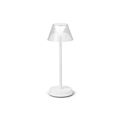 Afbeelding van Ideallux Ideal Lux Lolita LED terraslamp, accu wit