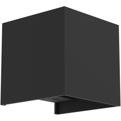 Afbeelding van EGLO Rincine Wandlamp Buiten Sensor Oplaadbaar (tot 72 uur licht) 10 cm Zwart Draadloos Dimbaar