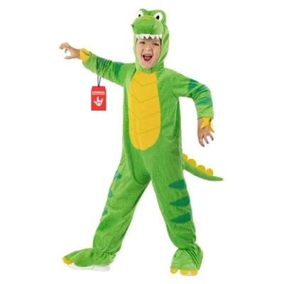 Afbeelding van Morph dino kostuum kinderen, kinderen jongens dino, dinosaurus kind, kinderkostuum M