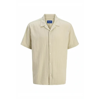 Afbeelding van Jack &amp; Jones Relaxed FIT Overhemd, Heren, Maat: Small, Safari