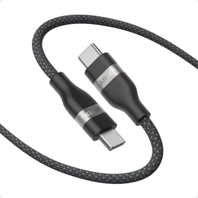 Afbeelding van USB C kabel Anker A82E2 Zwart 1,8 m