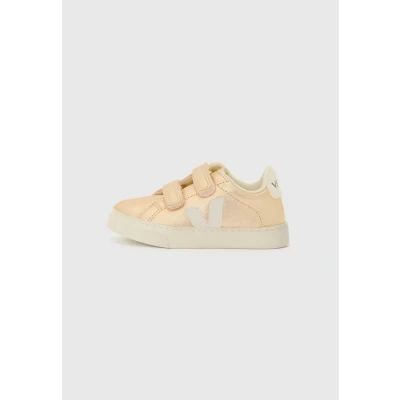 Afbeelding van Veja Esplar Unisex Sneakers laag platinecoloured/white voor kinderen, Maat: 23, Platine coloured/white Leer