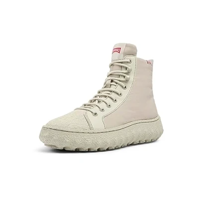 Afbeelding van CAMPER Ground Enkellaars voor dames, Lt Pastel Grijs, 35 EU