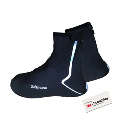 Afbeelding van Salzmann 3M Waterdichte Overschoenen Reflecterende Fietsoverschoenen Gemaakt met Scotchlite