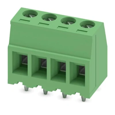 Afbeelding van Phoenix Contact 1705566 Klemschroefblok 1.50 mm² Aantal polen 4 Groen 50 stuk(s)
