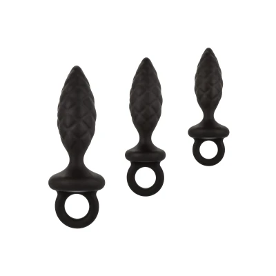 Afbeelding van CalExotics Silicone Anal Probe Kit Toys Buttplugs Zwart