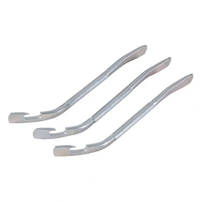 Afbeelding van Silverline 3 delige metalen bandenlichter set 110 mm