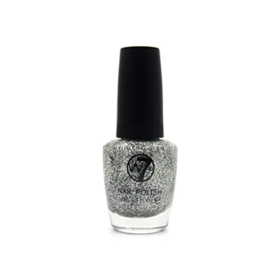 Afbeelding van W7 Nagellak nr. 5 Silver Dazzle 15 ml