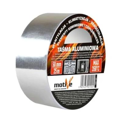 Afbeelding van AGROHIT x 350 C aluminium band, zelfklevende rol, 50 mm/25 m of mm/50 m.