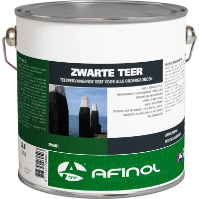 Afbeelding van OAF zwarte teer 2,5 liter