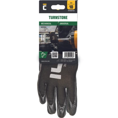Afbeelding van Cerva TURNSTONE handschoen blister 01080126BN 12 stuks Zwart 9