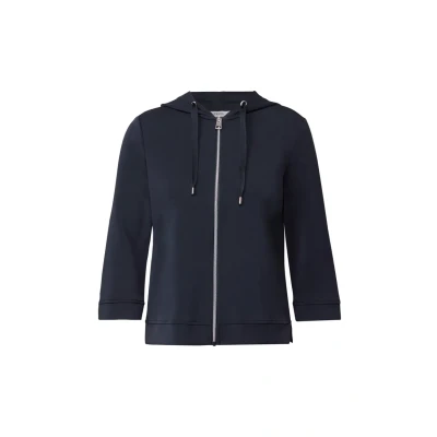 Afbeelding van Cecil SOFT Sweater met rits, Dames, Maat: Medium, Blau