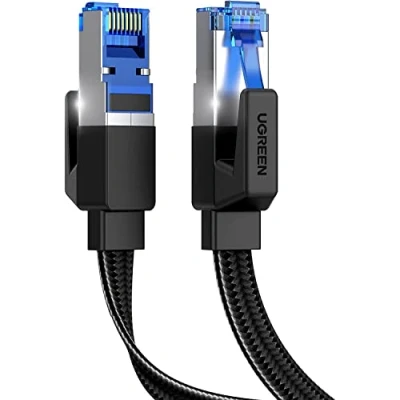 Afbeelding van UGREEN Ethernet Cable Netwerkkabel RJ45 Kabel Patch Internet 40Gbps 2000MHz (3M)