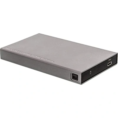 Afbeelding van InLine USB 3.1 behuizing voor 6 (2.5&quot;), Harddisk behuizing, Zwart