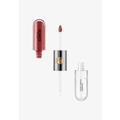 Afbeelding van KIKO Milano Unlimited Double Touch 104, Vloeibare Lippenstift In 2 Stappen, Glanzende Finish. Blijft Tot 12 Uur Zitten. Gekleurde, No Transfer Base