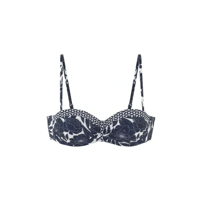 Afbeelding van Sunseeker Bikinitop, Dames, Maat: 34xB, Marine bedruckt