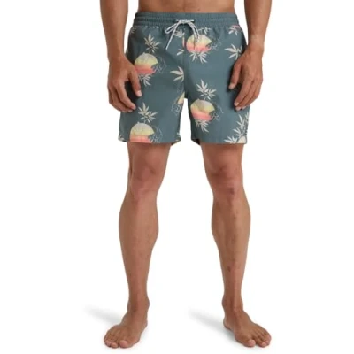 Afbeelding van Billabong Vacay Zwemshorts, Heren, Maat: Small, Dark slate