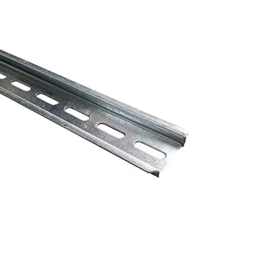 Afbeelding van 60 cm draagrail DIN rail TH35 geperforeerd verzinkt doktervoltage 1004