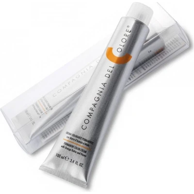 Afbeelding van Compagnia del Colore Colorante Permanente Crème Haarkleur Kleuring 100ml 05.73 Light Hazelnut Brown / Hellbraun Haselnuss