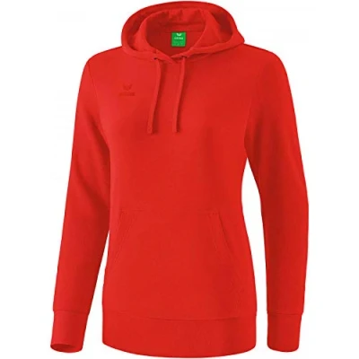 Afbeelding van Sweatshirt met capuchon dames rood / 42