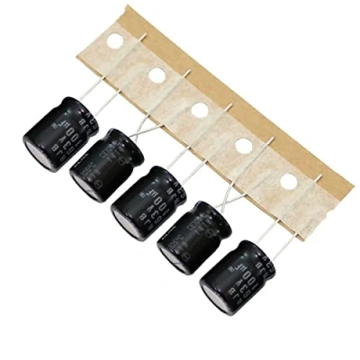 Afbeelding van 20x Elektrolytische condensator Radiaal 100µF 63V 105C RJB 63V101MH3Y1 T2 d12x12,5mm 100uF