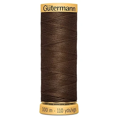 Afbeelding van Gutermann 100% natuurlijke katoenen draad 100m breed scala aan kleuren