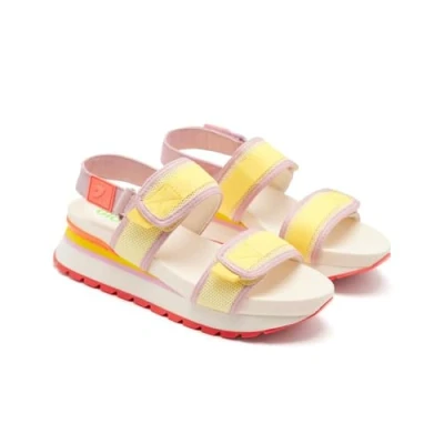Afbeelding van Gioseppo Cranmoor Sandalen met plateauzool, Dames, Maat: 41, Multicolor Leer