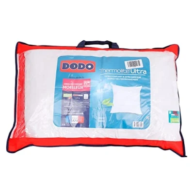 Afbeelding van Dodo Maxiconfort Ultra hoofdkussen, 50 x 70 cm, kunstvezel, medium, wit