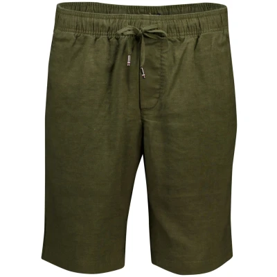 Afbeelding van Tommy Hilfiger korte broek heren normale fit groen effen