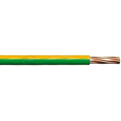 Afbeelding van Bulk Hardware 1,5 mm 1 aderige aardkabel 6491X, 5 m, geel/groen / 10 m wit