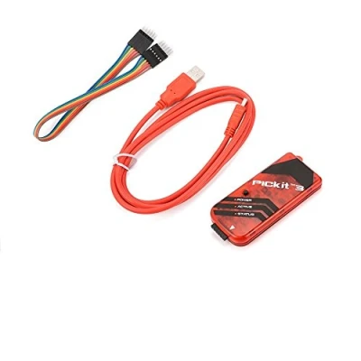 Afbeelding van PICKIT3 PIC Kit3 Simulator PICKit 3 programma emluator USB kabel Dupond draad