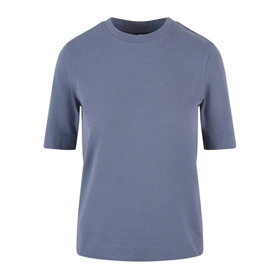 Afbeelding van Urban Classics Classy Tshirt basic, Dames, Maat: Large, Vintageblue