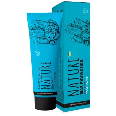 Afbeelding van Natuurlijke Tandpasta met Fluoride Zeezout beschermt tegen cariës 100ml