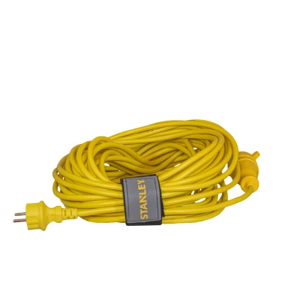 Afbeelding van Stanley Verlengsnoer 10m Schuko H05VVF 3x1.5 mm² (Type C)