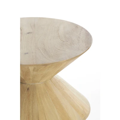 Afbeelding van Light &amp; Living Bijzettafel LARUS Ø45x60cm Bruin