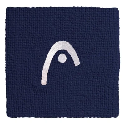 Afbeelding van Head Pols Zweetbandjes Klein Navy 2 Stuks Polsbandjes Unisex Wristband