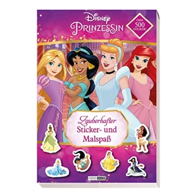 Afbeelding van Disney Prinzessin: Zauberhafter Sticker und Malspaß: über 500 Sticker!