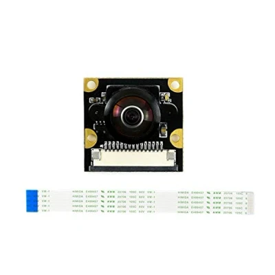 Afbeelding van Waveshare IMX219 200 Camera for Jetson Nano Developer Kit Compatible with Raspberry Pi 5 /Pi4/CM4, 8 Megapixels FOV Suits AI Projects Face and License Plate Recognition Road Mark Detection