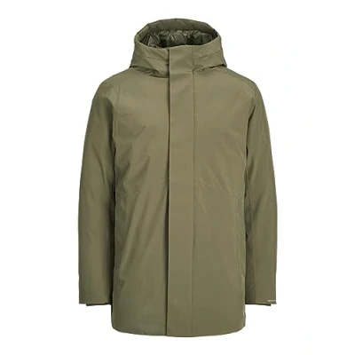 Afbeelding van Jack &amp; Jones Premium Blakeen Parka, Heren, Maat: Large, Grape leaf