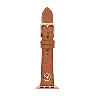 Afbeelding van Michael Kors Apple Strap MKS8003 cognac