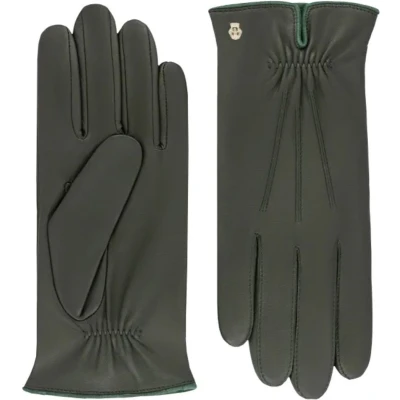 Afbeelding van Roeckl Antwerpen Leren Dames Handschoenen Maat 7 Pine