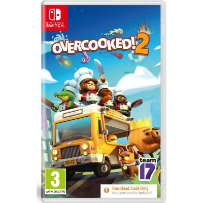 Afbeelding van Overcooked 2 Nintendo Switch Code in Box