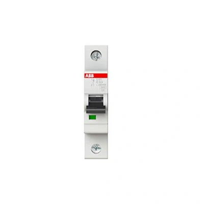 Afbeelding van Abb s201 installatieautomaat 1p c karakteristiek 0 5a iec en 60898 1 6 ka iec60947 2 10 module breedte 17 5mm 2cds251001r0984