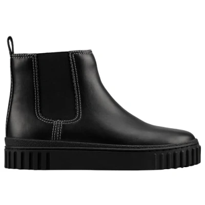 Afbeelding van Clarks Premium Mayhill Top Chelsea Boot, Zwart leer, 6.5 UK, leder, 39.5 EU