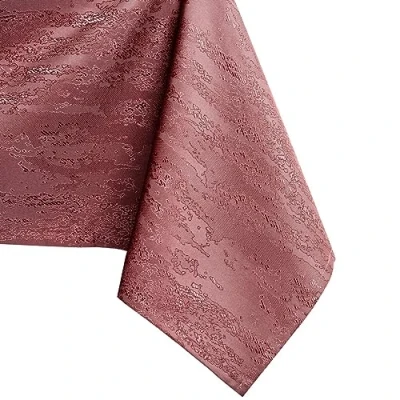 Afbeelding van AmeliaHome tafelkleed ovaal 140 x 240 cm vlekbescherming lotuseffect afwasbaar waterafstotend ornament Vesta oudroze