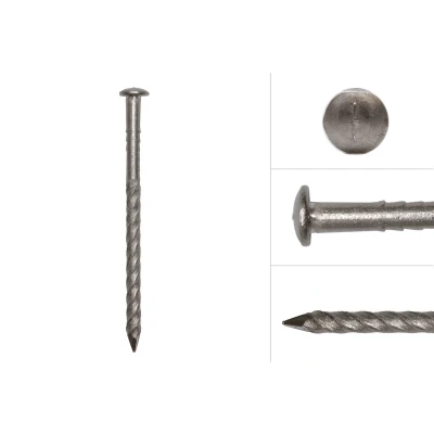 Afbeelding van Bolkop schroefnagels RVS 2.9 x 45 mm Bolkopnagel 500 gram
